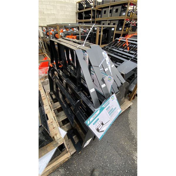 AGT SAII100 HEAVY DUTY 48" PALLET FORK SKID STEER ATTACHMENT