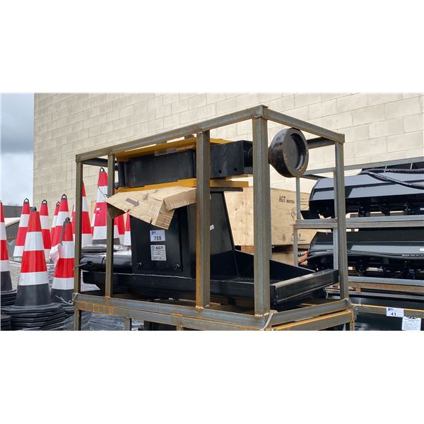 AGROTK 680 PD680-PZ HYDRAULIC SKID STEER INDUSTRIAL DROP HAMMER ATTACHMENT