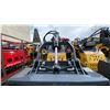 Image 7 : SDLANCH SDLL60 YELLOW GAS POWERED MINI STAND ON SKID STEER WITH 7" RUBBER TRACKS & TOOLBOX