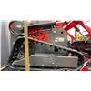 Image 4 : AGT INDUSTRIAL YSRT14 RED GAS POWERED RUBBER TRACK RIDE ON HYDRAULIC MINI SKID STEER/LOADER WITH
