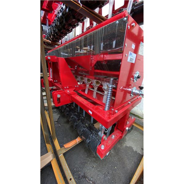 AGT INDUSTRIAL STSD10 SKID STEER SEEDER ATTACHMENT 344KG LOAD CAPACITY 2000MM WIDTH