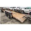 Image 2 : 2013 JLG 1014 FLAT DECK TRAILER, GREY, VIN 5DYAAB2L7DC006221,
