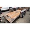 Image 3 : 2013 JLG 1014 FLAT DECK TRAILER, GREY, VIN 5DYAAB2L7DC006221,