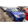 Image 4 : 2012 HYUNDAI ACCENT, 4DRSD, BLUE, VIN KMHCT4AEXCU180280,