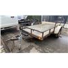Image 1 : 2004 PJ FLAT DECK TRAILER, BLACK, VIN 4P5SA121X42049871,