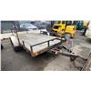 Image 4 : 2004 PJ FLAT DECK TRAILER, BLACK, VIN 4P5SA121X42049871,