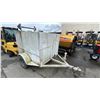 Image 4 : 2001 UBILT BOX TRAILER, WHITE, VIN NIL,