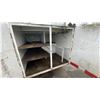 Image 7 : 2001 UBILT BOX TRAILER, WHITE, VIN NIL,