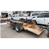 Image 2 : 2013 JLG TRIPLE L FLAT DECK TRAILER HEAVY, BLACK, VIN 5DYAAB2L7DC006218,