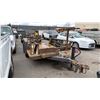 Image 4 : 2013 JLG TRIPLE L FLAT DECK TRAILER HEAVY, BLACK, VIN 5DYAAB2L7DC006218,