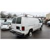 Image 3 : 2008 FORD E-250 SUPERDUTY, 3DR CARGO VAN, WHITE, VIN 1FTNE24W88DB48788,