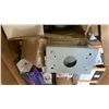 Image 2 : WIREMOLD CORNER COUPLING, ASSORTED FITTINGS, BOX EXTENSION FLOOR PLATES,GE BTR 120V BULBS, GE EGE