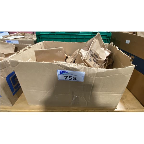BOX OF ASSORTED INDUSTRIAL NEW DRILL BITS