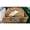 Image 1 : APPROX 1247 FT OF SEA WORTHY MANILA ROPE 1/4"