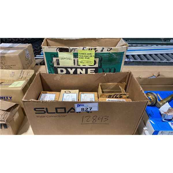 ASSORTED WATER PRESSURE REDUCING VALVES & DURO-DYNE TWIN STRIP JVR-2 VANE RUNNER APPROX 115FT