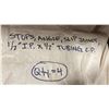 Image 11 : BOX OF ASSORTED PLUMBING PARTS & HARD HAT
