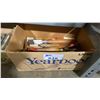 Image 1 : BOX OF ASSORTED INDUSTRIAL CHISELS & LATHE TOOLS