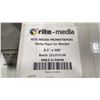 Image 2 : 4 CASES OF RITE-MEDIA PROMOTIONAL MATTE PAPER FOR MEMJET 8.5" X 500'