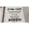 Image 2 : 4 CASES OF RITE-MEDIA PROMOTIONAL MATTE PAPER FOR MEMJET 8.5" X 500'