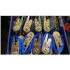 Image 2 : 2 BOXES OF 20 SDLANCH HIGH-END 2M RATCHET TIE DOWN STRAPS
