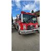 Image 4 : 1989 MACK FIRE PUMPER TRUCK, 2DR, RED, VIN 1M2K163C6KM001787,