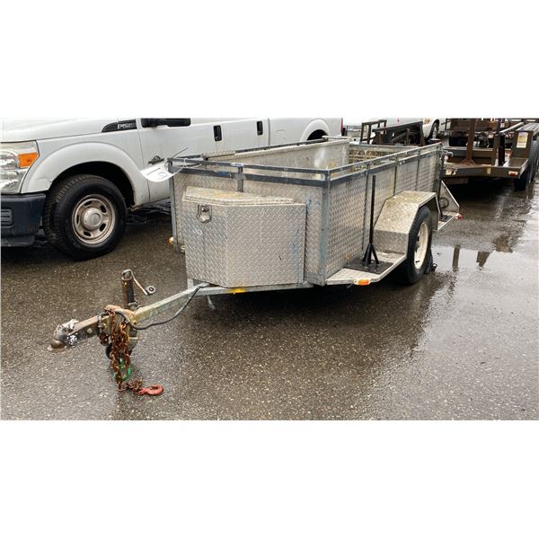 2007 UBILT BOX TRAILER, GREY, VIN 2BG7020696U719323,