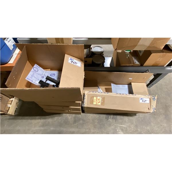 7 ASSORTED FLEXBAR COMPLETE PROTECTION VISOR GUARDS