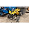 Image 1 : YELLOW GAS POWERED MINI QUAD