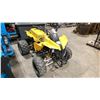 Image 2 : YELLOW GAS POWERED MINI QUAD