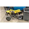 Image 3 : YELLOW GAS POWERED MINI QUAD