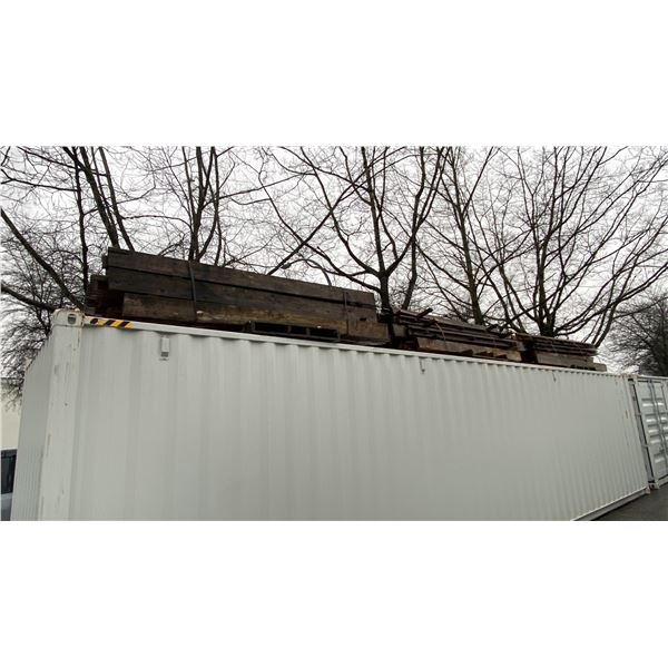 4 PALLETS OF INDUSTRIAL STRUCTURAL STEEL HEAVY DUTY FORMING JIGS