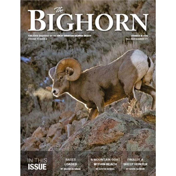 Full Page Quarterly Ad in “The Bighorn” Magazine