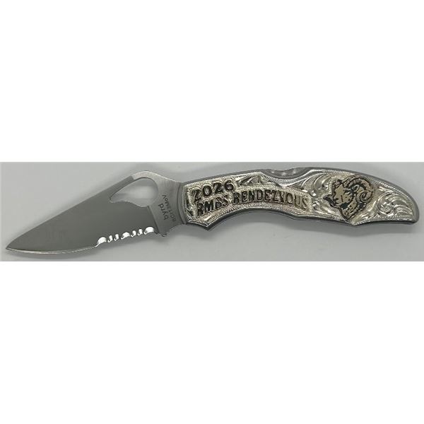 Custom Engraved RMBS Pocket Knife