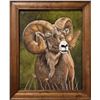 Image 1 : Original Framed Bighorn Painting - Ingram and Schantz