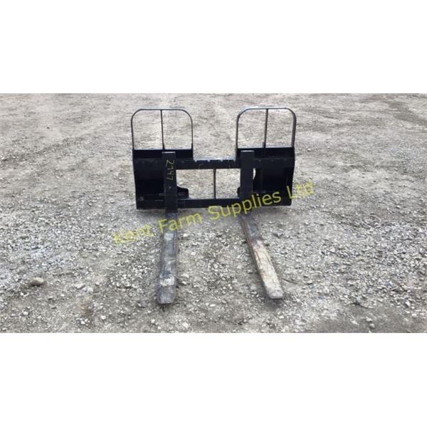 BRAND NEW HD4248 HLA 48" 4200LBS SKID STEER FORKS