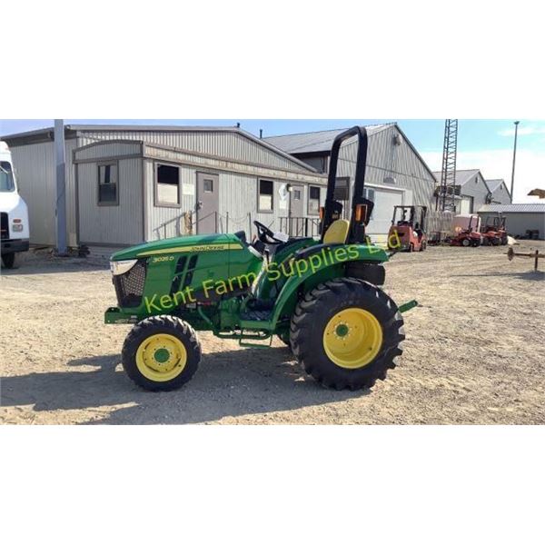 3025D JOHN DEERE COMPACAT UTILITY TRACATOR