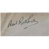 Image 1 : The Adventures Of Sherlock Holmes Basil Rathbone signature slip