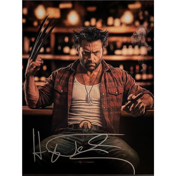 Wolverine Hugh Jackman signed photo