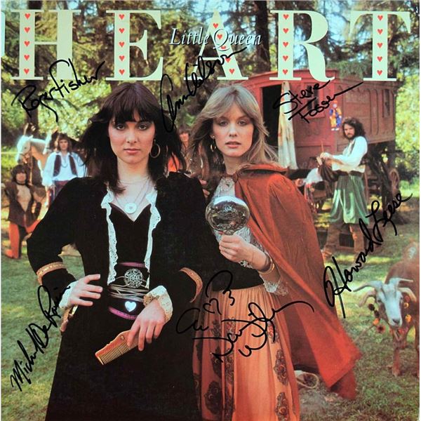 Heart signed Little Queen album