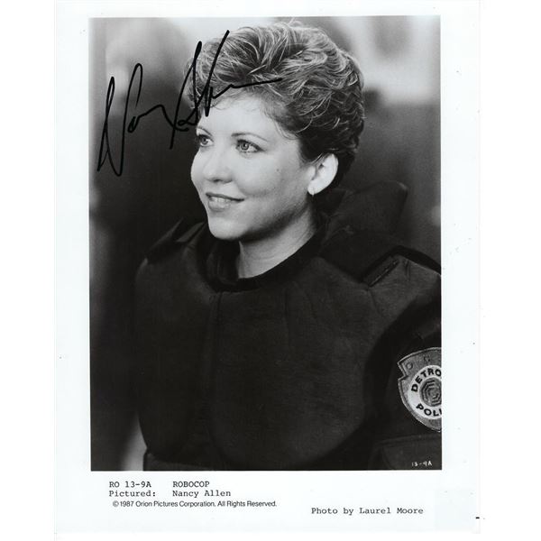 Robocop Nancy Allen Signed Photo