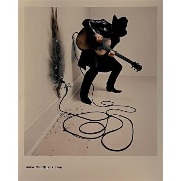 Clint Black unsigned promo photo