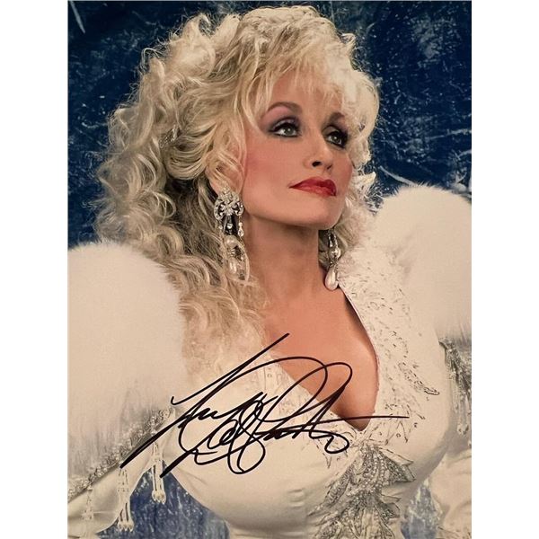 Dolly Parton signed photo