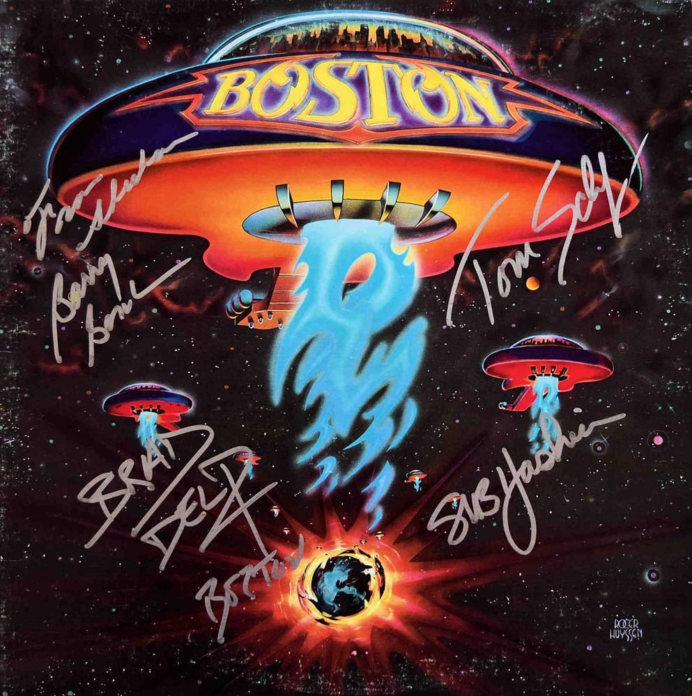 Boston signed debut album Boston