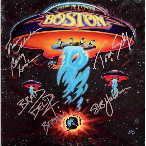 Boston signed debut album Boston