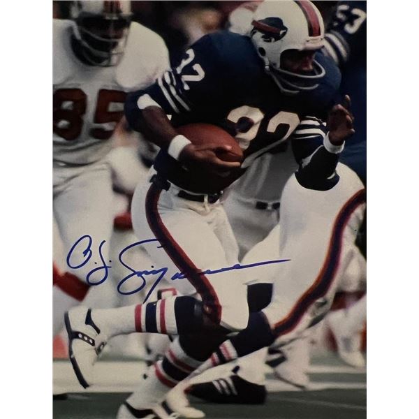 OJ Simpson Signed Sports Illustrated magazine Photo