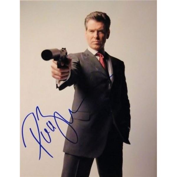 James Bond Pierce Brosnan signed photo