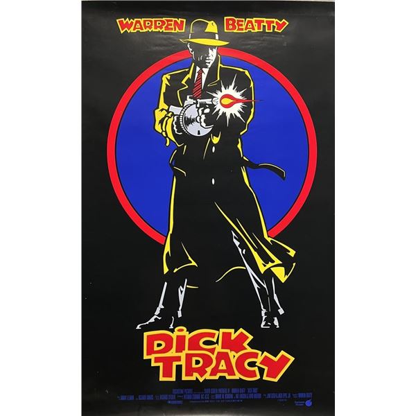 Dick Tracy 1990 original double-sided movie poster