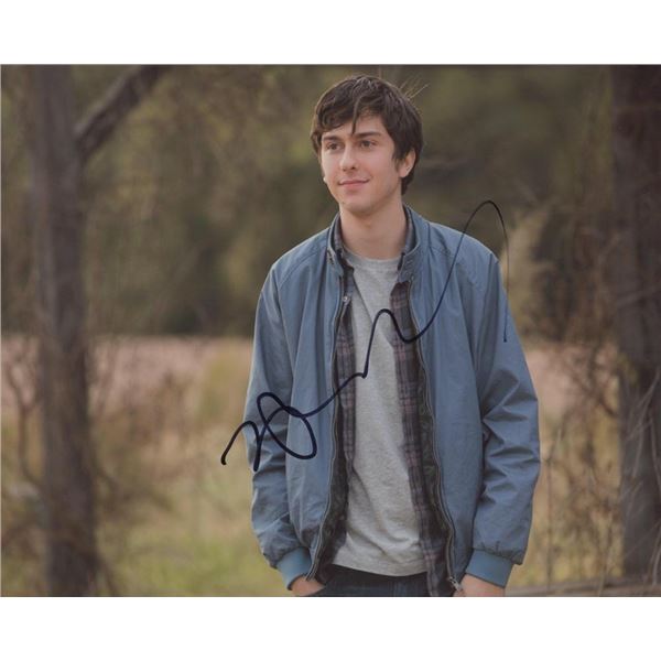 Paper Towns Nat Wolff signed movie photo