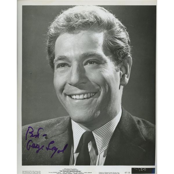 Ship Of Fools  George Segal signed photo
