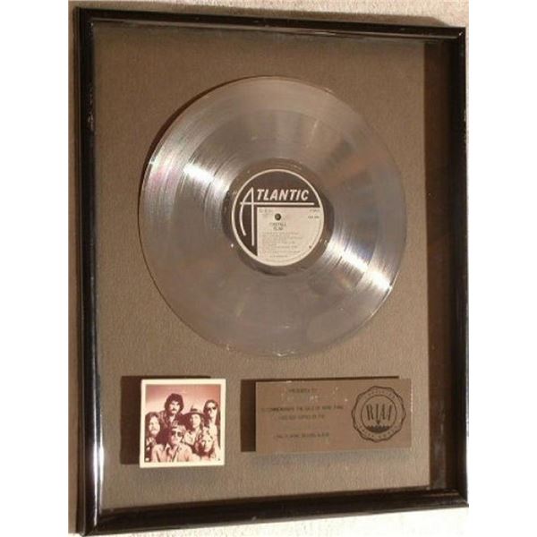 Firefall Platinum Floater Record Award